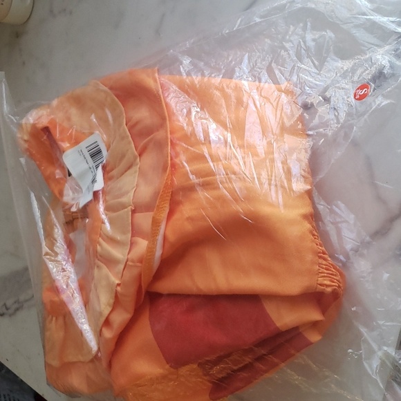 Kids Orange and Red Halloween Costume Dress - Picture 14 of 14